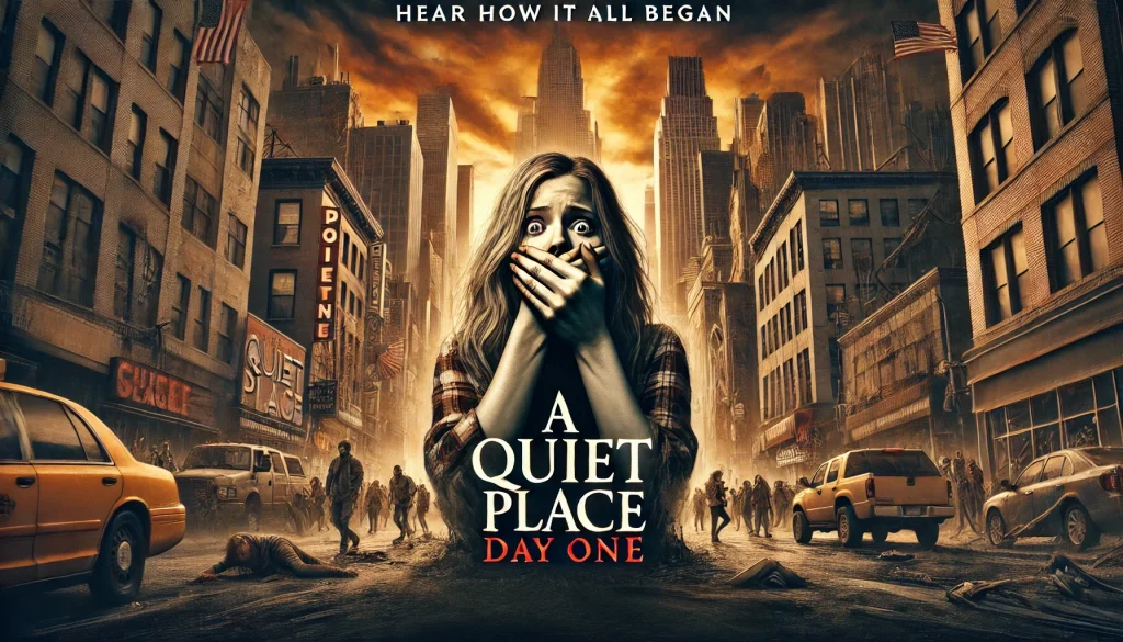 AI-generated image for the movie 'A Quiet Place Day One'