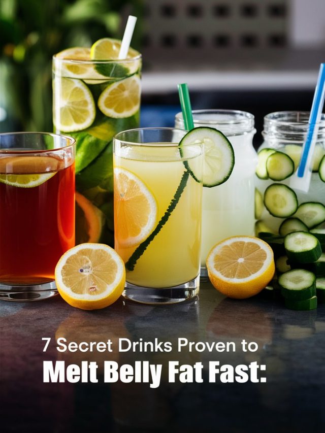 7 Secret Drinks Proven to Melt Belly Fat Fast