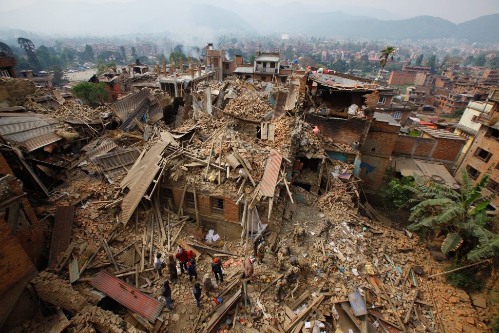 Earthquake Strikes Nepal