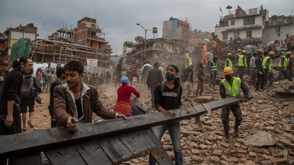 Earthquake Strikes Nepal