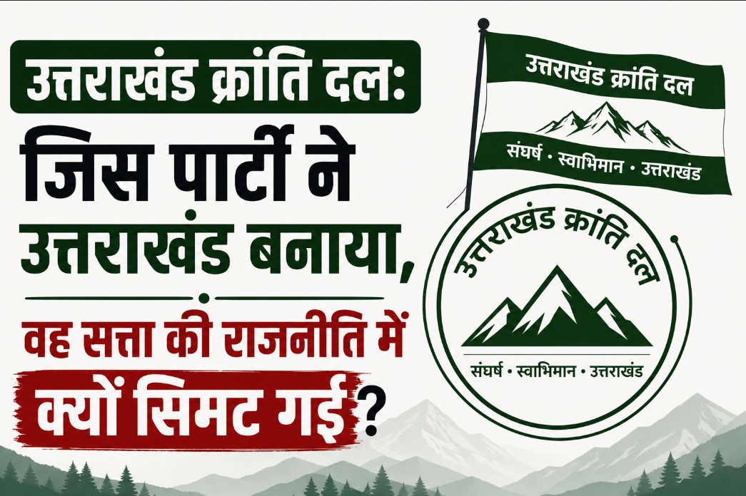 उत्तराखंड क्रांति दल: जिस पार्टी ने राज्य बनाया, वह देवभूमि की सियासत के हाशिए पर क्यों चली गई?