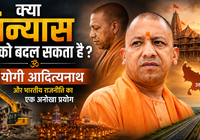 क्या संन्यास सत्ता को बदल सकता है? योगी आदित्यनाथ और भारतीय राजनीति का एक अनोखा प्रयोग