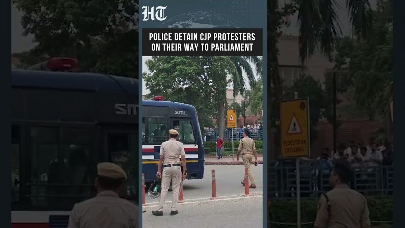 CJP मार्च के बीच ‘फायरिंग पोज़िशन’ वाले संसद विजुअल्स वायरल; ड्रोन फुटेज पर दिल्ली पुलिस की जांच
