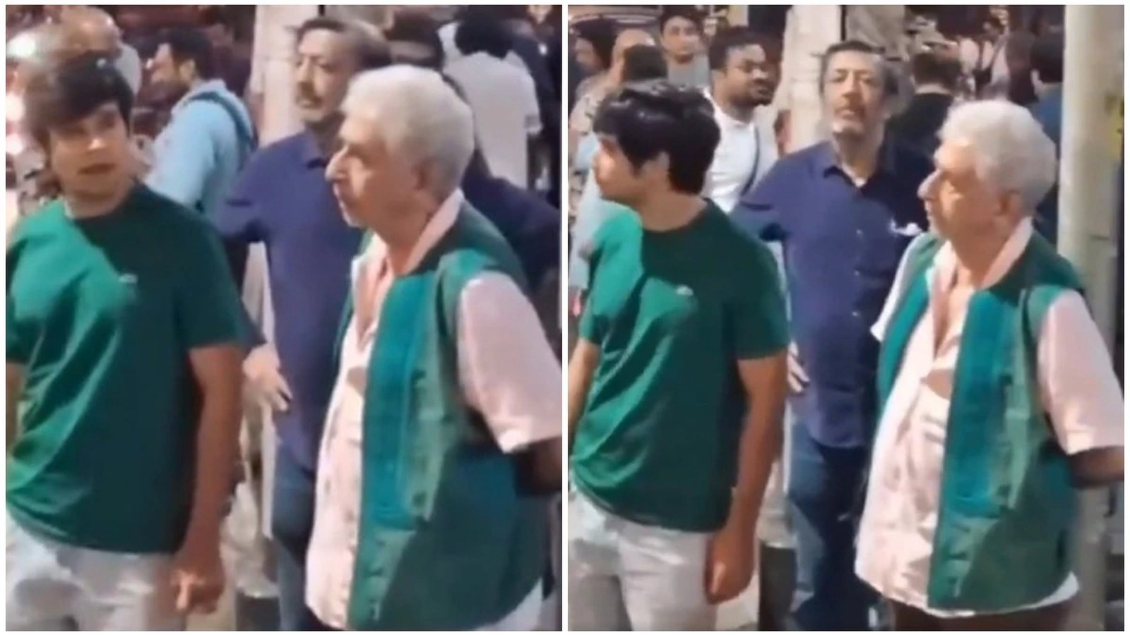 नसीरुद्दीन शाह के CJP प्रदर्शन में शामिल होने का दावा फ़र्ज़ी; वीडियो मुंबई का निकला