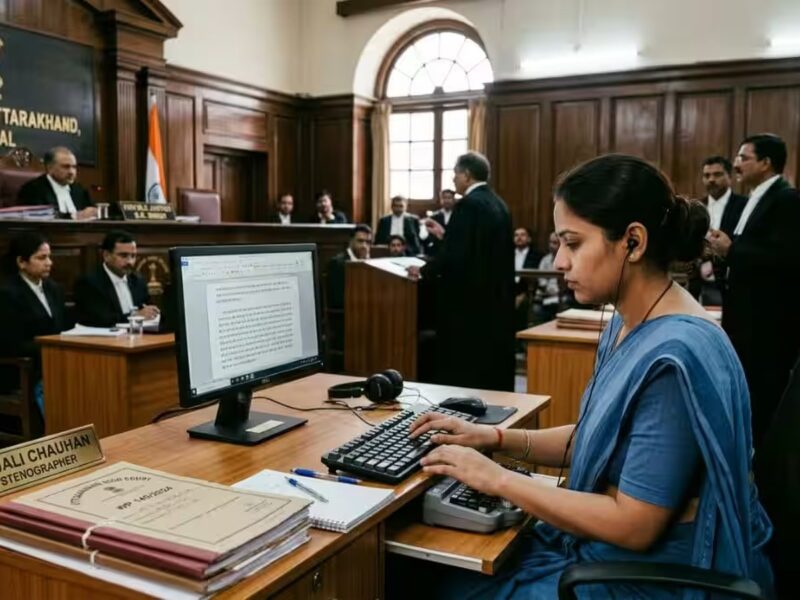 398 पद, ₹27,700–69,100 वेतन; 6 जुलाई लास्ट डेट—UKSSSC हाई कोर्ट जूनियर असिस्टेंट/स्टेनो