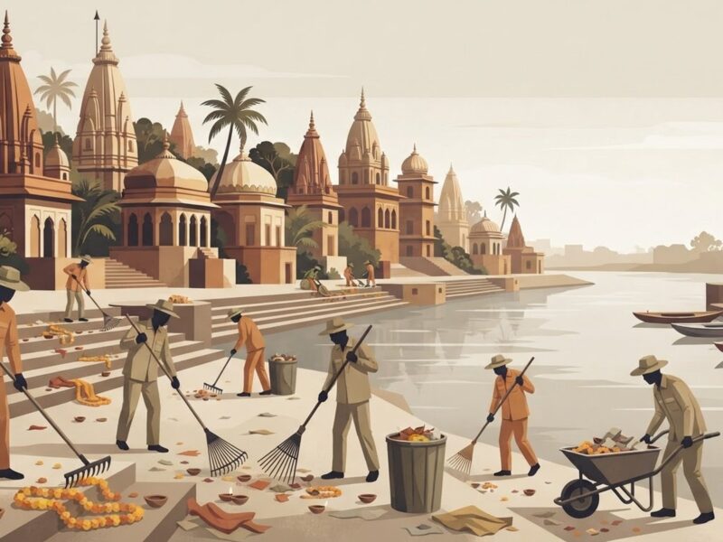 कांवड़ यात्रा के बाद हरिद्वार में 8,000 टन कचरा: वीडियो वायरल, सफाई अभियान शुरू