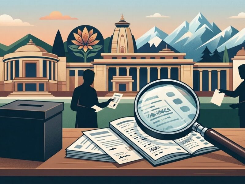 उत्तराखंड: SIR मतदाता सूची में एक नाम से 156 आपत्तियों पर सियासी घमासान, कांग्रेस का आरोप